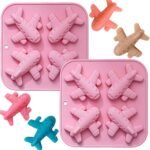 Airplane Silicone Chocolate Molds Aircraft Themed Baking Molds For Candy Chocolate