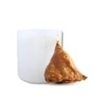 Samosa Shape Silicone Candle Mould | Unique Food Design DIY Candle, Soap & Resin Mould | Flexible Reusable Craft Mould