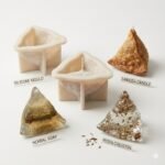 Samosa Shape Silicone Candle Mould | Unique Food Design DIY Candle, Soap & Resin Mould | Flexible Reusable Craft Mould - Image 4