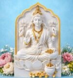 LAXMI Goddess Idol Sculpture Temple Silicone Mold Flexible and Reusable Silicone Mould - Image 2