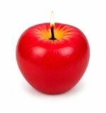 3D Apple Silicone Candle Mold, 2 Pcs Apple Epoxy Resin Casting Mold Soap Mould - Image 4