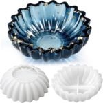 Striped Ribbed Lace Edge Bowl Shape Silicone Mold for Concrete, Resin & Plaster Lace Edge Bowl Shape Silicone Mold | Decorative Bowl Mold for Concrete, Resin & Plaster Casting | Reusable Non-Stick Mold for Candle Containers, Trinket Dishes & DIY Home Décor Crafts - Image 7