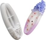 Silicone Oval Floral Tray Candle Mould Decorative Rose & Flower Design Silicone Mould for Candle Making, Resin, Eco Casting, Jesmonite & DIY Crafts Reusable Flexible Mould - Image 6