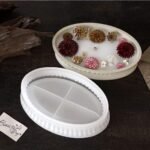 Brightail Infra Oval Stripe Silicone Mould for Candle Jar Storage Can Be Made With Gypsum, Jesmonite, Resin, Terazzo, Eco Casting - Image 3