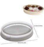 Brightail Infra Oval Stripe Silicone Mould for Candle Jar Storage Can Be Made With Gypsum, Jesmonite, Resin, Terazzo, Eco Casting - Image 2