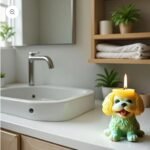 Cute Dog Silicone Candle & Planter Mold for DIY Crafts – Flexible Reusable Silicone Mould for Resin, Plaster, Jesmonite, Cement & Wax – Multipurpose Dog-Shaped Mould for Candle Making, Planters & Decor - Image 5