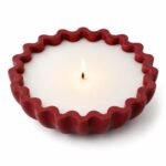 Striped Ribbed Lace Edge Bowl Shape Silicone Mold for Concrete, Resin & Plaster Lace Edge Bowl Shape Silicone Mold | Decorative Bowl Mold for Concrete, Resin & Plaster Casting | Reusable Non-Stick Mold for Candle Containers, Trinket Dishes & DIY Home Décor Crafts - Image 5