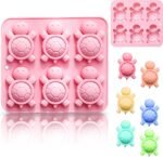 6 Cavity Turtle Mold, Sea Turtle Silicone Mold, Tortoise Mold