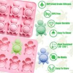 6 Cavity Turtle Mold, Sea Turtle Silicone Mold, Tortoise Mold - Image 5