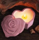 ROSE HEART SHAPED MOLD BI-JM137