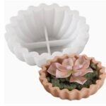 BIG FLORAL BOWL MOLD BI-JM161 - Image 2