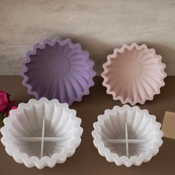 BIG FLORAL BOWL MOLD BI-JM161