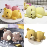BI-450 SLEEPING TEDDY BEAR MOLD