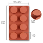 BI-453 8 CAVITY ROUND MOLD - Image 3