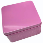 PINK SQUARE TIN JAR BI-MJ4 - Image 2