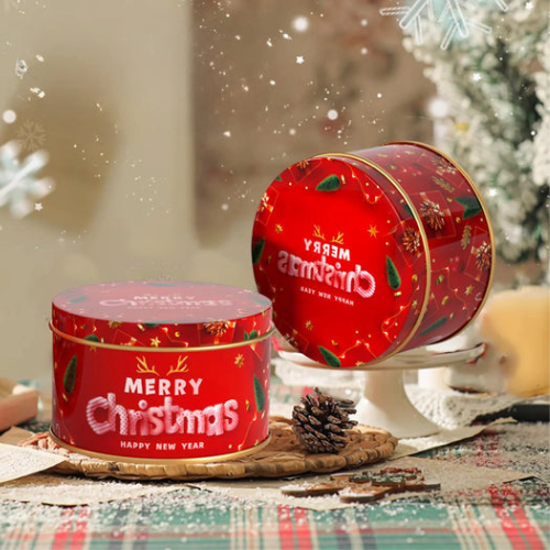 MERRY CHRISTMAS TIN JAR BI-MJ29