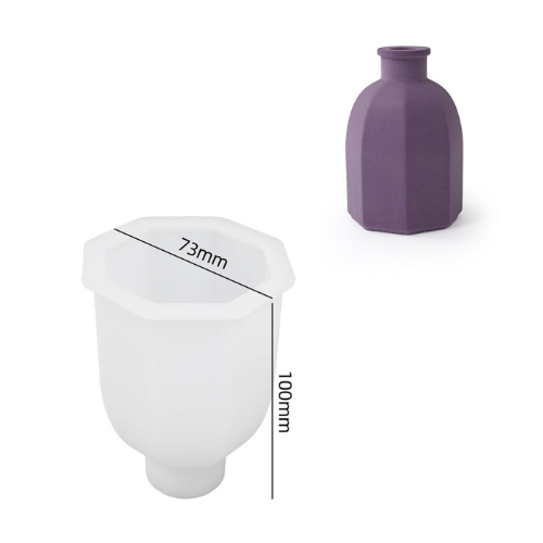 GEOMETRIC BOTTLE VASE BI-JM172