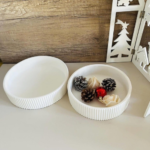 SMALL RIBBED ROUND BOWL  BI-JM185 - Image 2