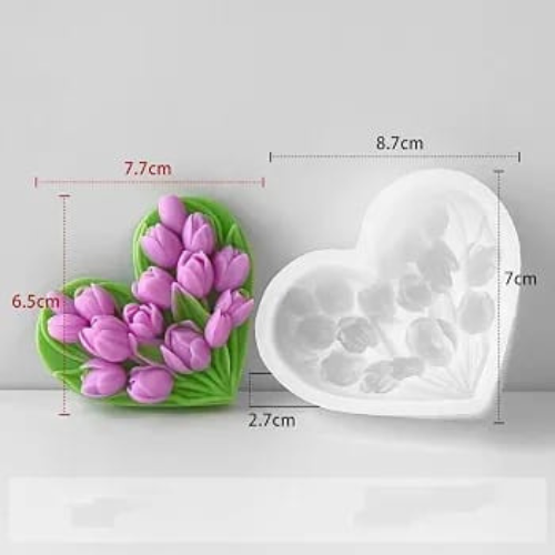 FLORAL TULLIP MOLD BI-FO11