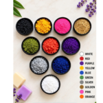 wax powder colour