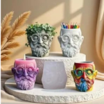 FACE DESIGN JAR MOLD BI-JM197 - Image 2