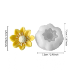 MULTI PETAL FLOWER MOLD BI-F24