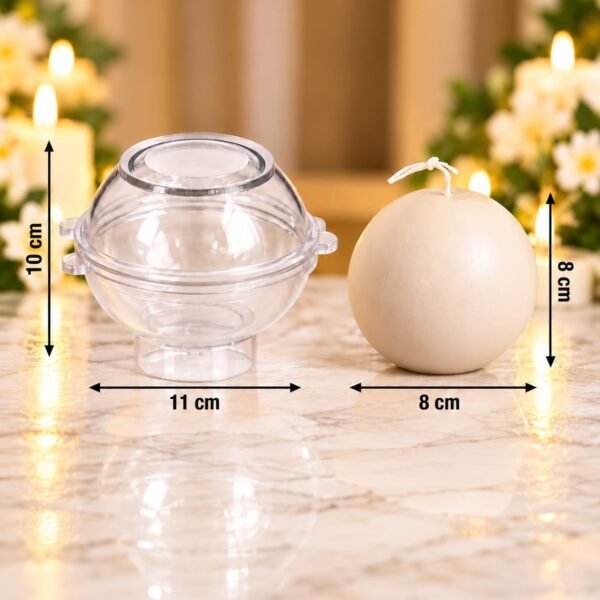 ROUND BALL CANDLE MOLD BI-PCM22